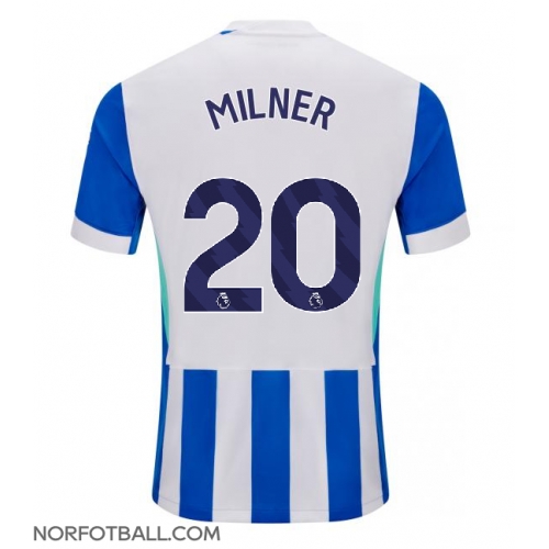 Billige Fotballdrakt Brighton James Milner #20 Replika Hjemmedrakt 2025-26 Kortermet Billige Fotballdrakt Brighton James Milner #20 Replika Hjemmedrakt 2025-26 Kortermet